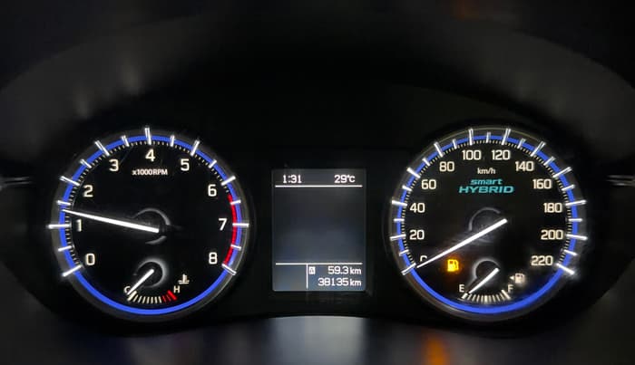 2022 Maruti S Cross ZETA 1.5, Petrol, Manual, 38,135 km, Odometer Image