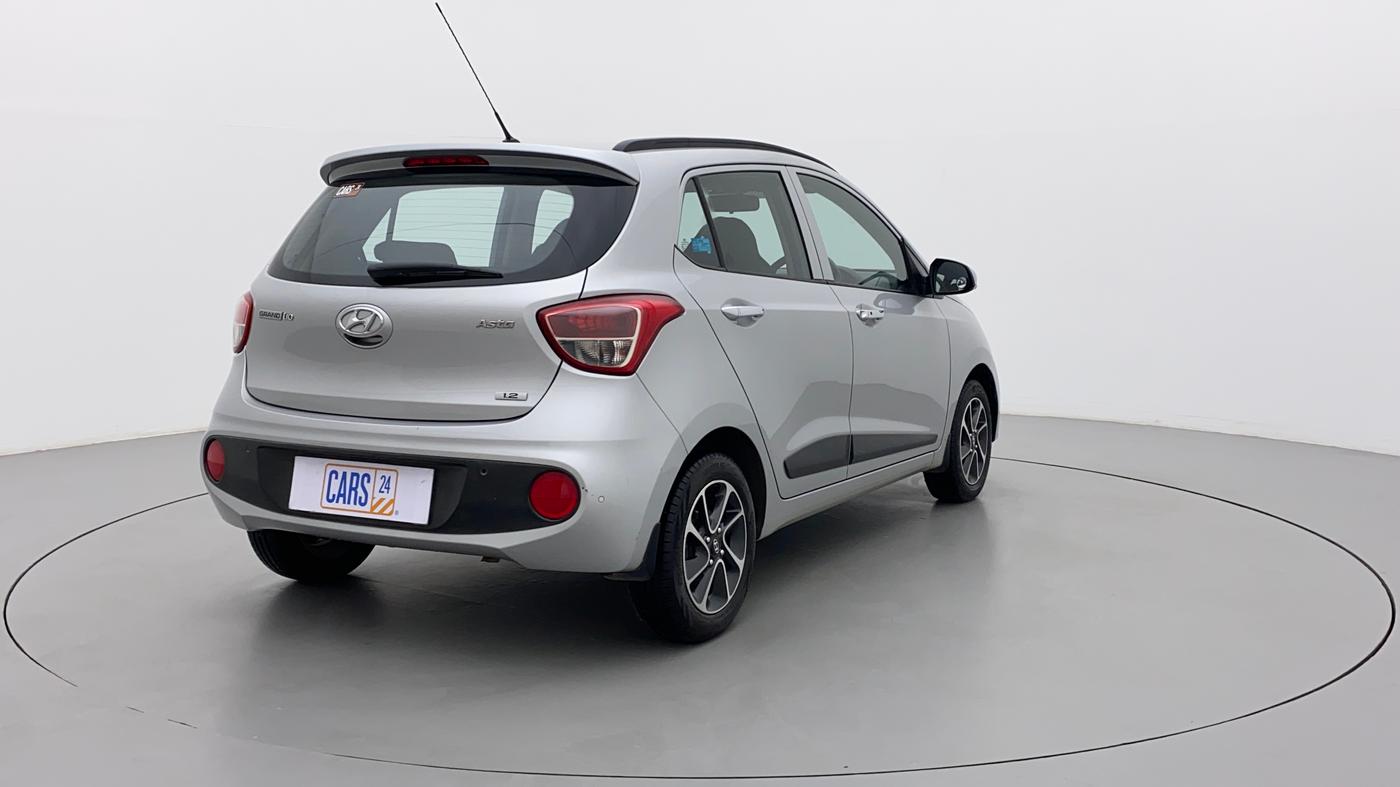 2017 Hyundai Grand i10 ASTA 1.2 KAPPA VTVT, Petrol, Manual, 36,309 km, Right Back Diagonal