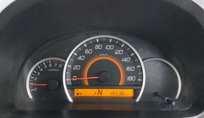 2016 Maruti Wagon R 1.0 VXI AMT, Petrol, Automatic, 15,536 km, Odometer Image