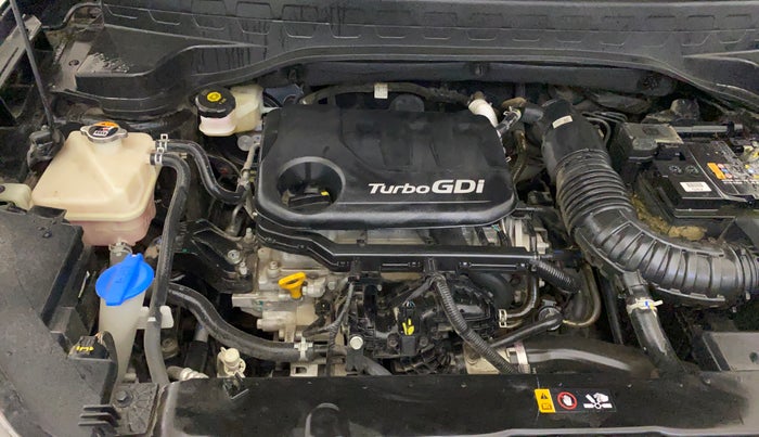 2023 KIA SONET HTX 1.0 DCT, Petrol, Automatic, 19,003 km, Engine View - Right