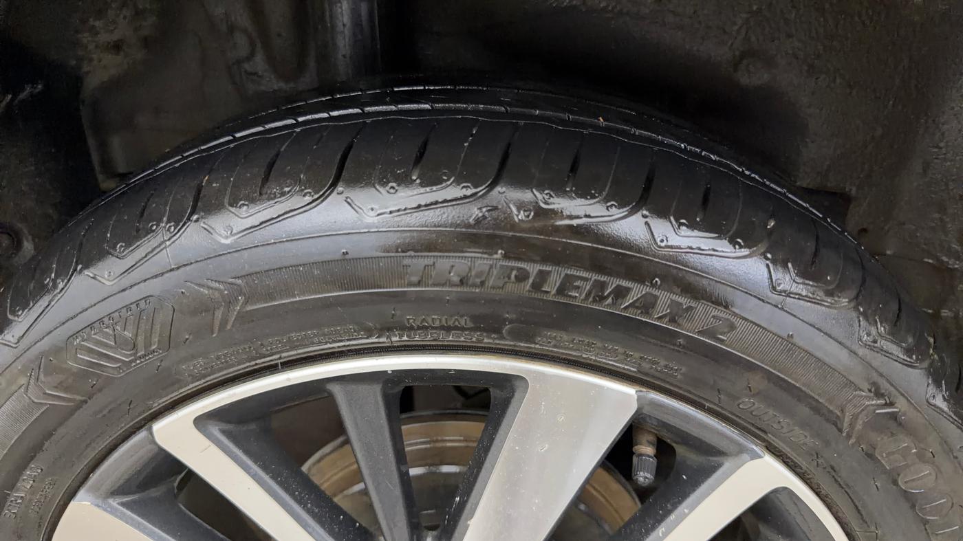2021 Honda City 1.5L I-VTEC VX CVT, Petrol, Automatic, 96,895 km, Right Rear Tyre Tread