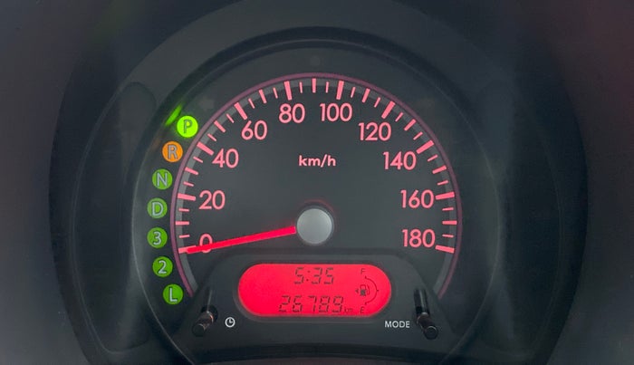 2012 Maruti A Star VXI (ABS) AT, Petrol, Automatic, 26,789 km, Odometer Image