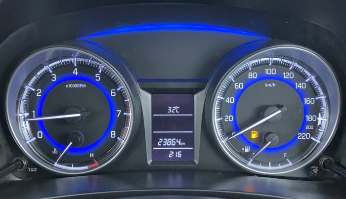 2018 Maruti Baleno DELTA 1.2 K12, Petrol, Manual, 23,996 km, Odometer Image