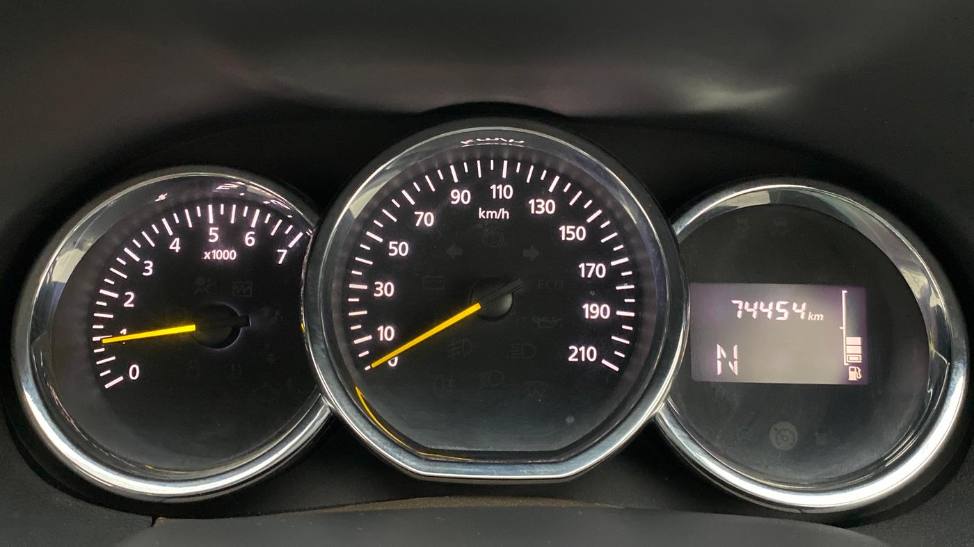 2016 Renault Duster RXZ AMT 110 PS, Diesel, Automatic, 74,494 km, Odometer Image