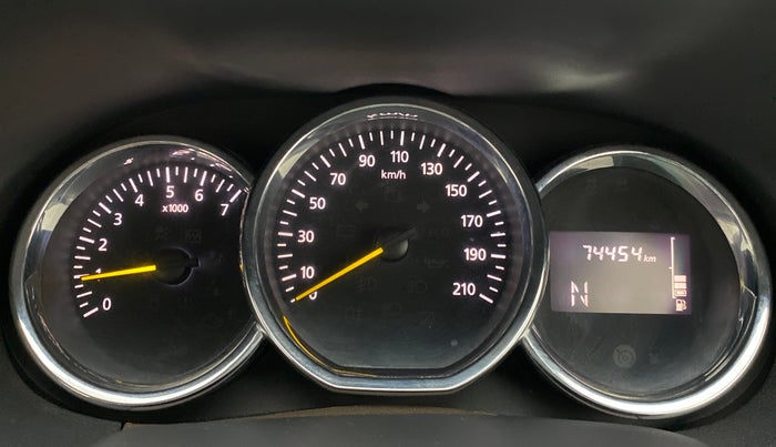 2016 Renault Duster RXZ AMT 110 PS, Diesel, Automatic, 74,494 km, Odometer Image
