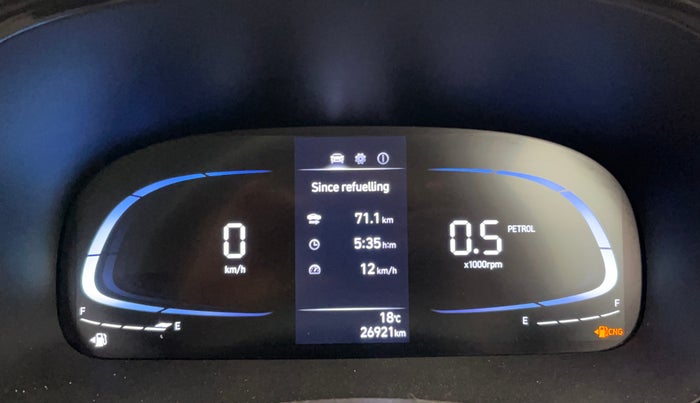 2024 Hyundai EXTER SX 1.2 MT Hy-CNG Duo , CNG, Manual, 26,917 km, Odometer Image