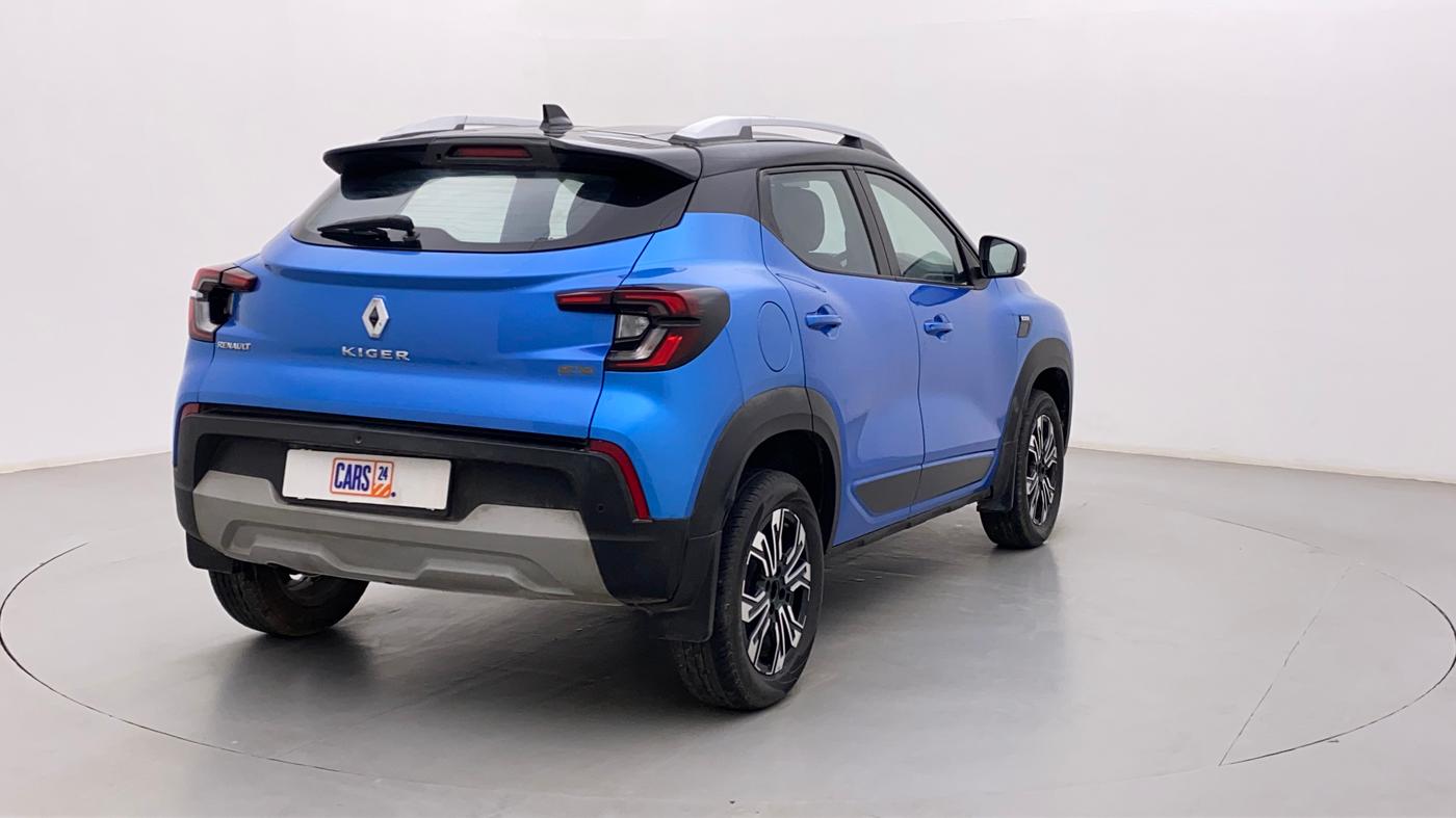 2021 Renault Kiger RXZ 1.0 TURBO MT, Petrol, Manual, 10,133 km, Right Back Diagonal