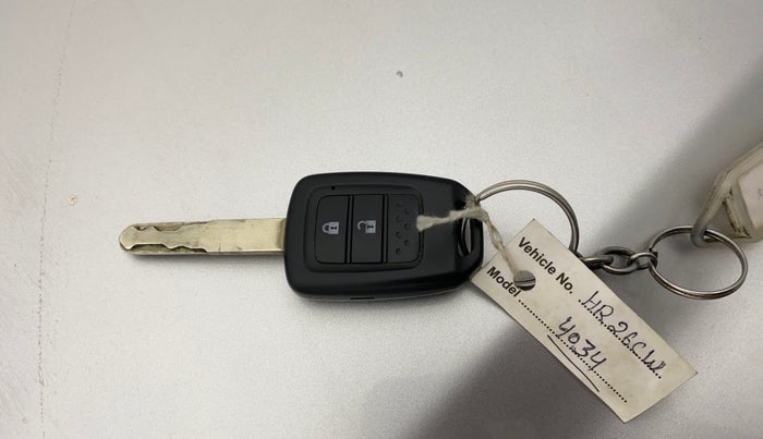 2016 Honda City 1.5L I-VTEC SV CVT, Petrol, Automatic, 45,352 km, Key Close Up