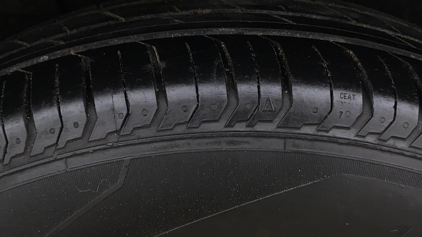 2022 Tata PUNCH PURE MT, Petrol, Manual, 18,807 km, Left Rear Tyre Tread