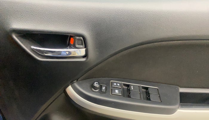 2018 Maruti Baleno ALPHA CVT PETROL 1.2, Petrol, Automatic, 73,466 km, Driver Side Door Panels Control