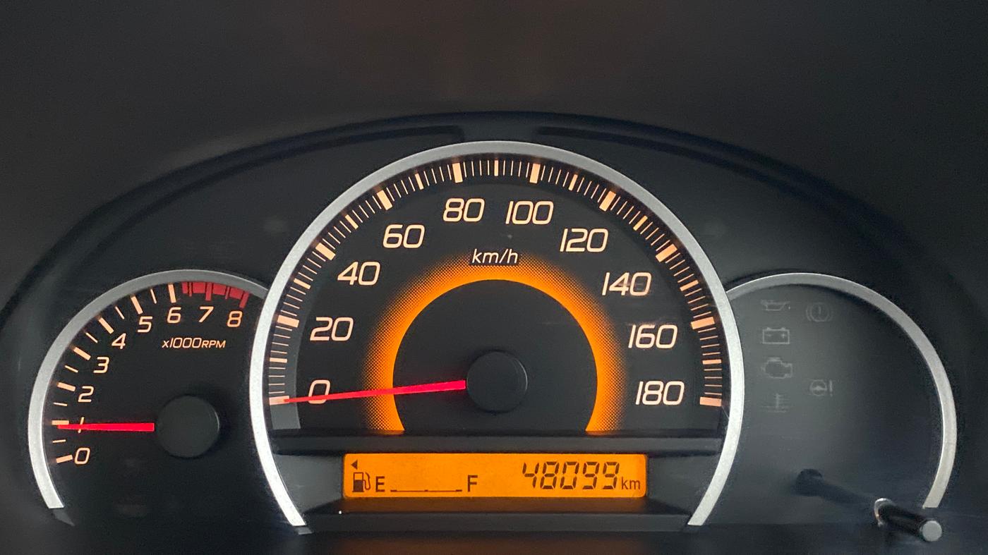 2014 Maruti Wagon R 1.0 VXI, Petrol, Manual, 48,152 km, Odometer Image