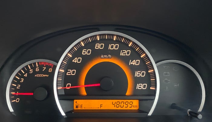 2014 Maruti Wagon R 1.0 VXI, Petrol, Manual, 48,152 km, Odometer Image