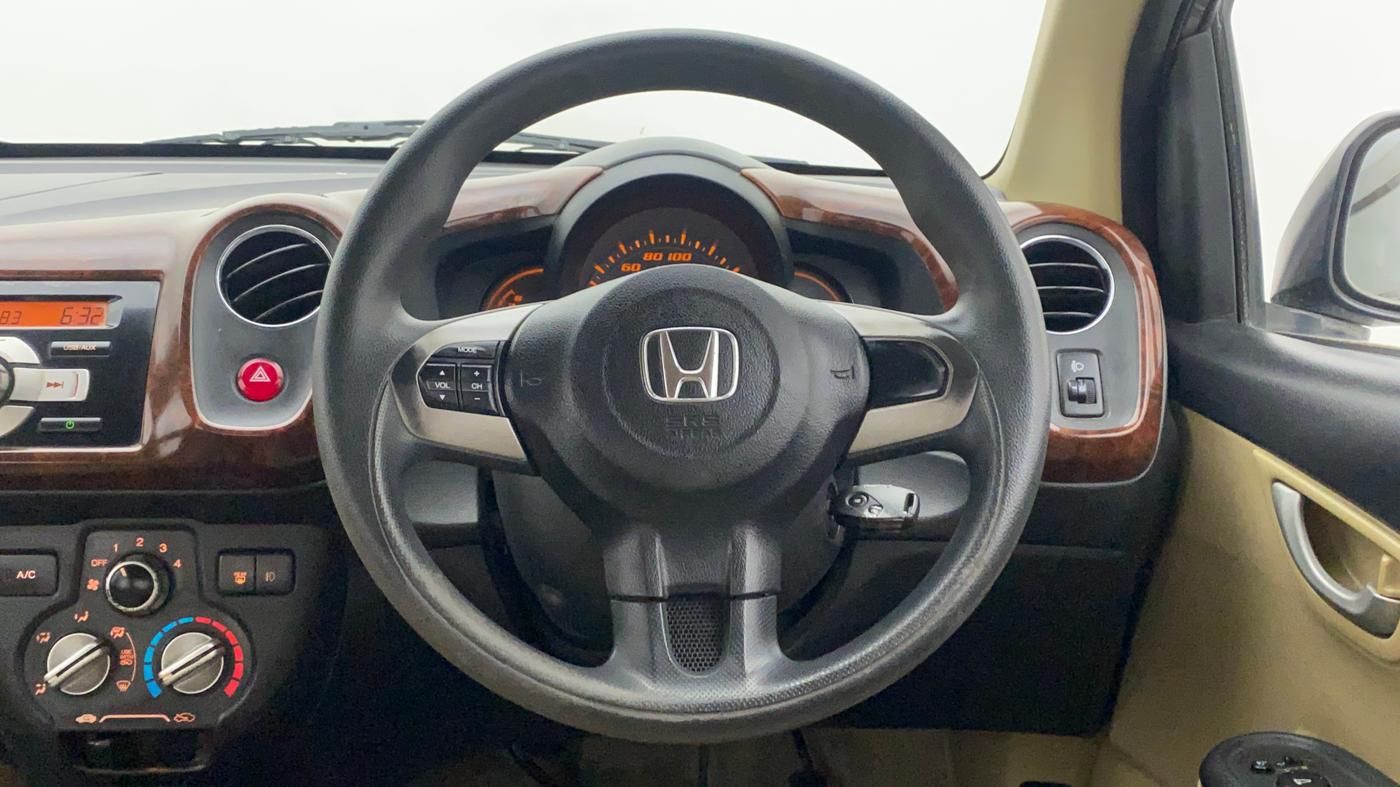 2014 Honda Amaze 1.2L I-VTEC VX, Petrol, Manual, 57,904 km, Steering Wheel Close Up