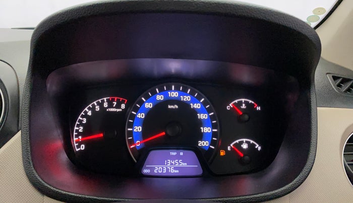 2015 Hyundai Xcent S 1.2, Petrol, Manual, 20,372 km, Odometer Image