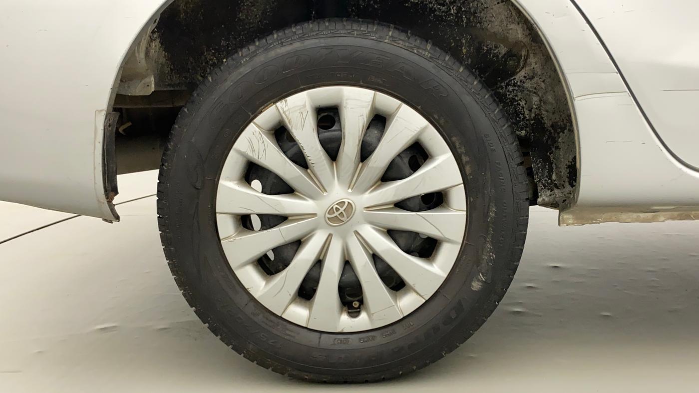 2011 Toyota Etios G SP, Petrol, Manual, 88,554 km, Right Rear Wheel