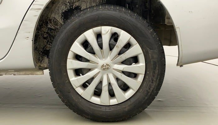 2011 Toyota Etios G SP, Petrol, Manual, 88,554 km, Left Rear Wheel
