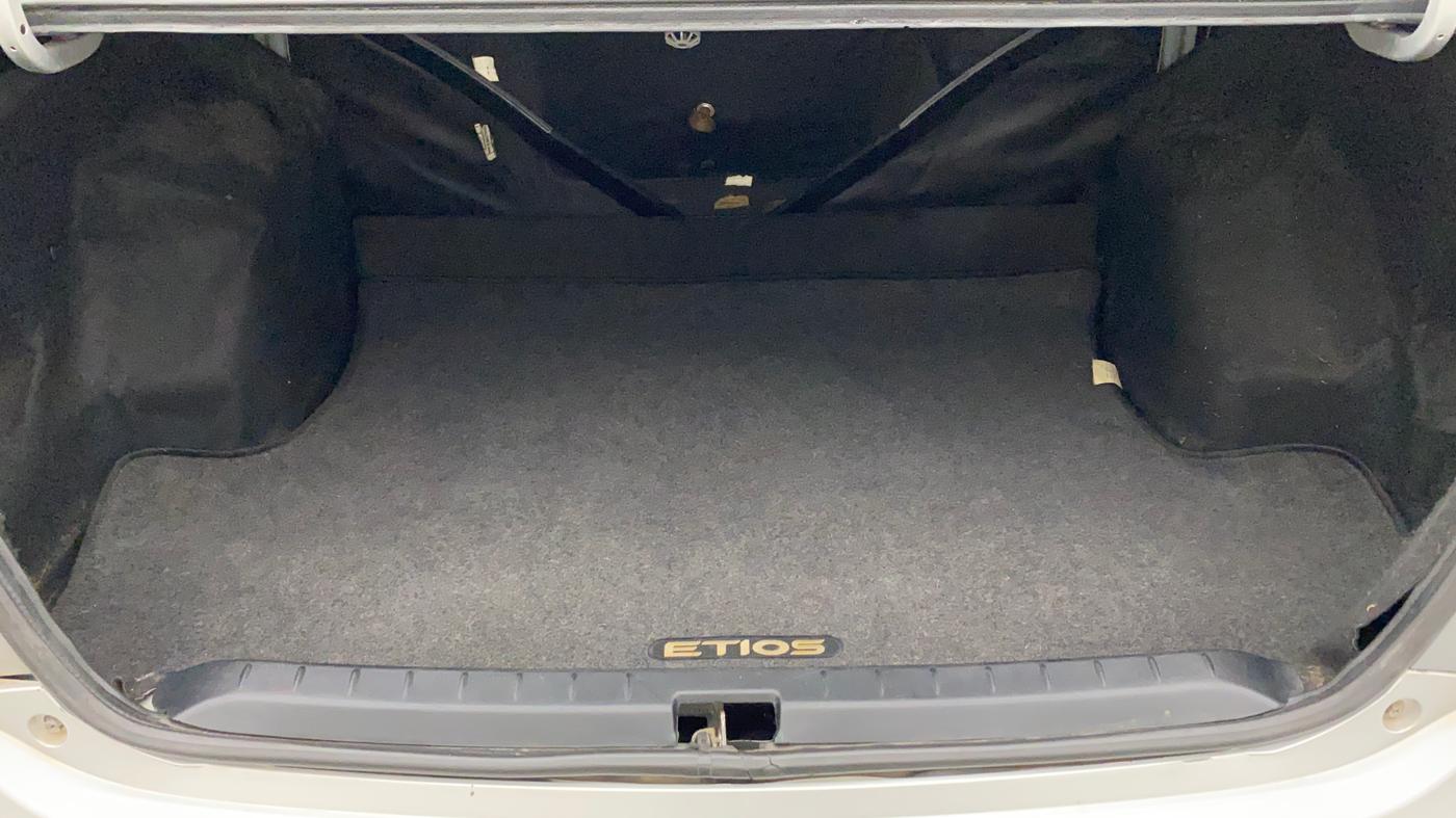 2011 Toyota Etios G SP, Petrol, Manual, 88,554 km, Boot Inside