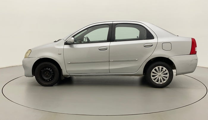 2011 Toyota Etios G SP, Petrol, Manual, 88,554 km, Left Side