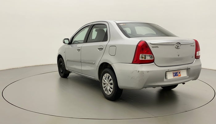2011 Toyota Etios G SP, Petrol, Manual, 88,554 km, Left Back Diagonal
