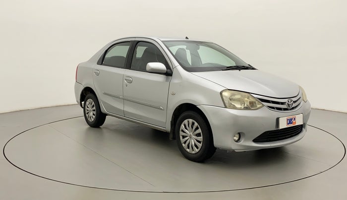 2011 Toyota Etios G SP, Petrol, Manual, 88,554 km, Right Front Diagonal