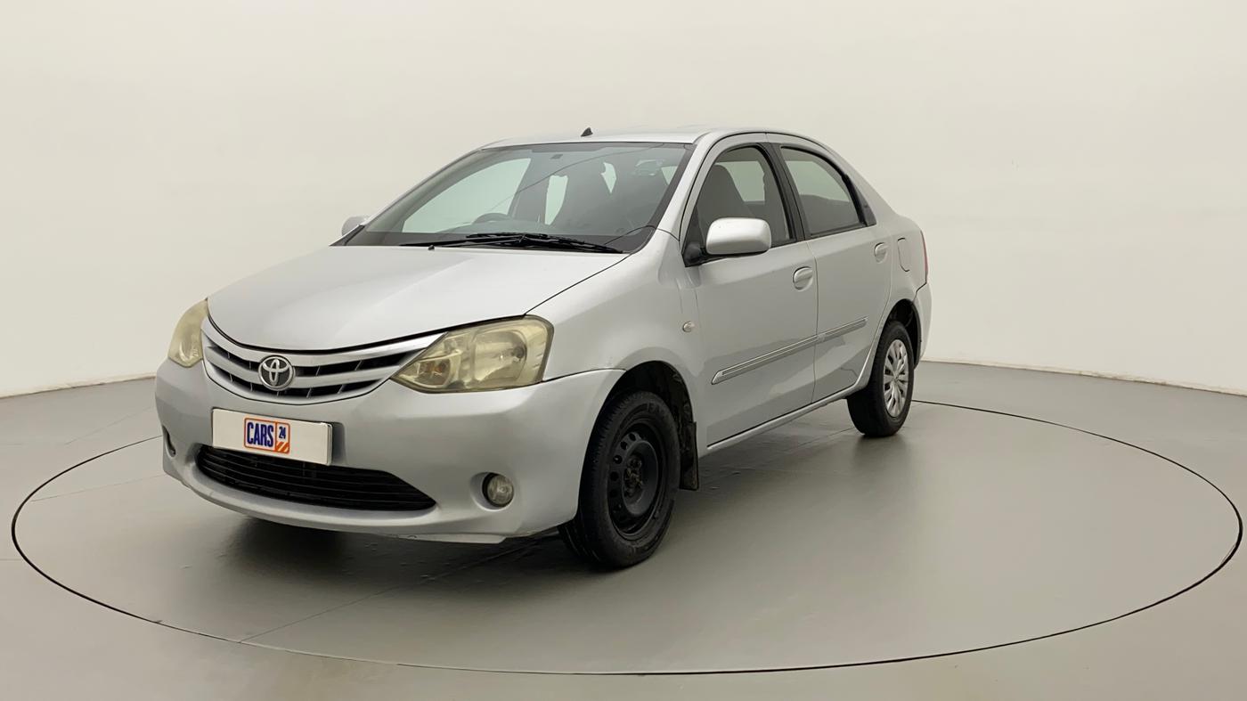 2011 Toyota Etios G SP, Petrol, Manual, 88,554 km, Left Front Diagonal