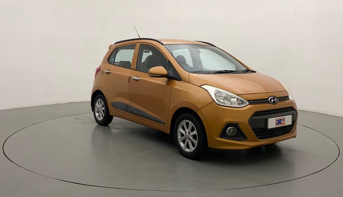 2015 Hyundai Grand i10 ASTA 1.2 KAPPA VTVT, Petrol, Manual, 38,494 km, Right Front Diagonal