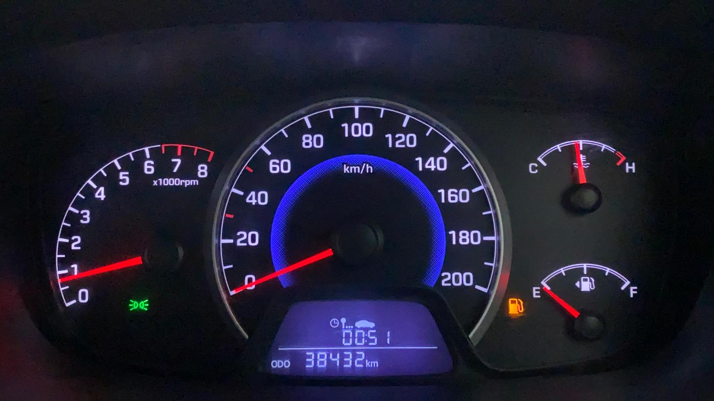2015 Hyundai Grand i10 ASTA 1.2 KAPPA VTVT, Petrol, Manual, 38,494 km, Odometer Image