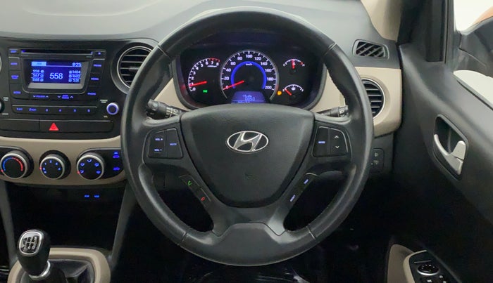 2015 Hyundai Grand i10 ASTA 1.2 KAPPA VTVT, Petrol, Manual, 38,494 km, Steering Wheel Close Up