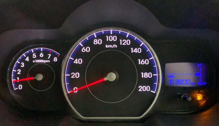 2013 Hyundai i10 MAGNA 1.2, Petrol, Manual, 1,03,800 km, Odometer Image