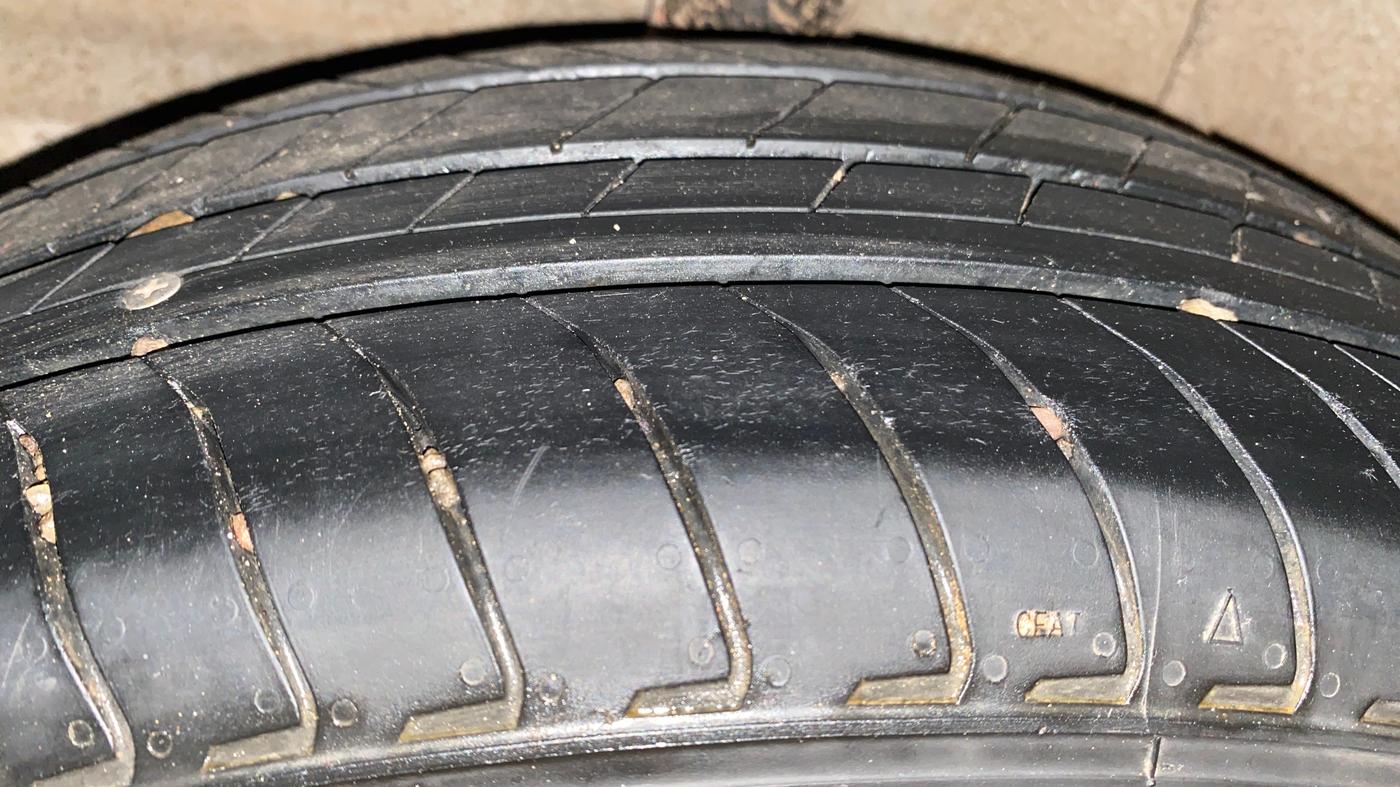 2024 Hyundai EXTER  SX 1.2 AMT, Petrol, Automatic, 16,431 km, Right Rear Tyre Tread
