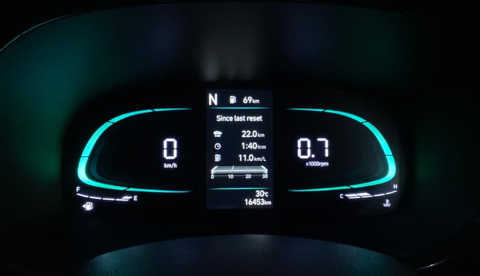 2024 Hyundai EXTER  SX 1.2 AMT, Petrol, Automatic, 16,431 km, Odometer Image