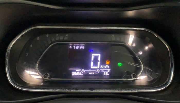2021 Tata NEXON XZ PLUS PETROL, Petrol, Manual, 19,819 km, Odometer Image