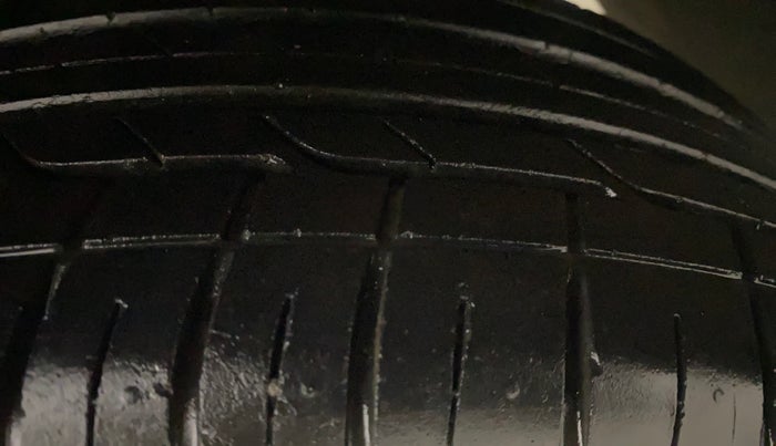 2021 Tata NEXON XZ PLUS PETROL, Petrol, Manual, 19,819 km, Left Rear Tyre Tread