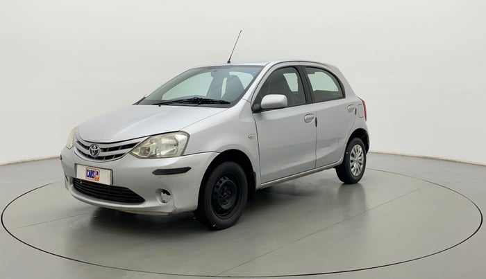 2012 Toyota Etios G, Petrol, Manual, 90,916 km, Left Front Diagonal