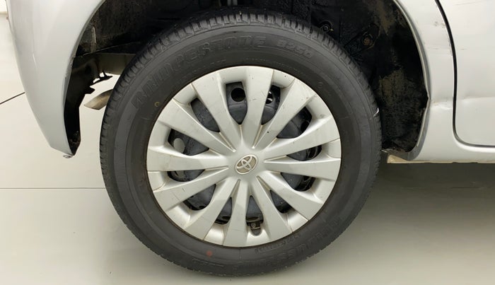 2012 Toyota Etios G, Petrol, Manual, 90,916 km, Right Rear Wheel