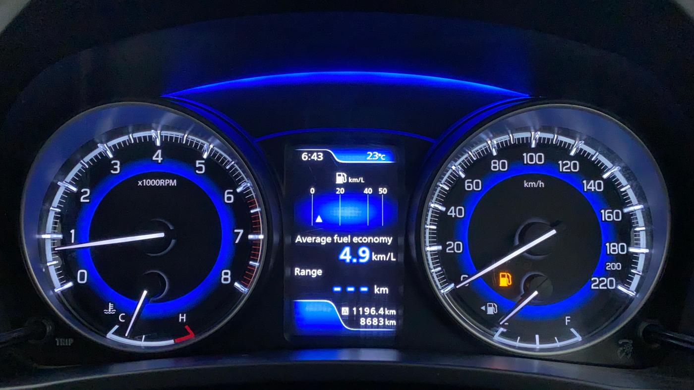 2020 Maruti Baleno ZETA 1.2 K12, Petrol, Manual, 9,556 km, Odometer Image