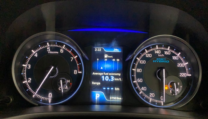 2022 Maruti XL6 ALPHA PLUS AT, Petrol, Automatic, 37,838 km, Odometer Image