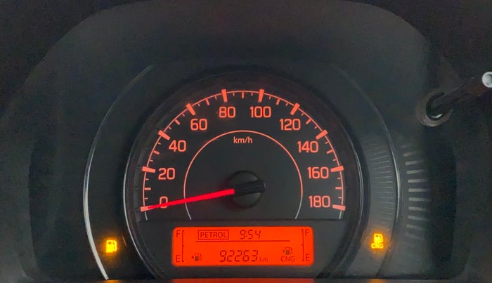 2019 Maruti New Wagon-R 1.0 Lxi (o) cng, CNG, Manual, 92,418 km, Odometer Image