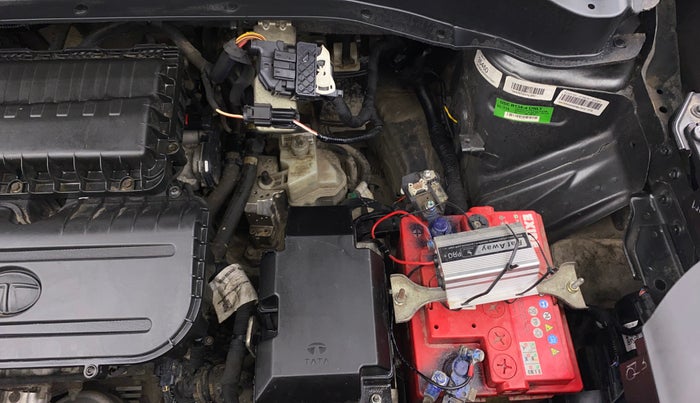 2022 Tata PUNCH ACCOMPLISHED AMT, Petrol, Automatic, 46,051 km, Engine View - Left