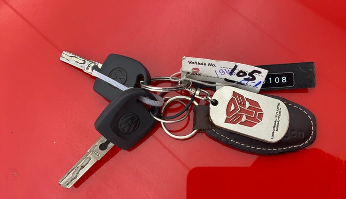 2014 Volkswagen Polo TRENDLINE 1.2L PETROL, Petrol, Manual, 80,022 km, Key Close Up