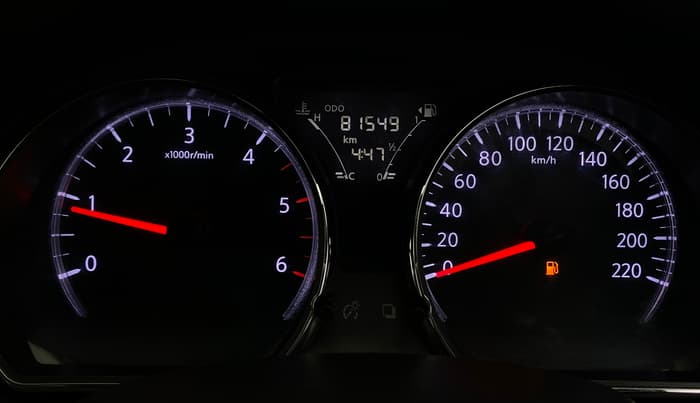 2017 Nissan Sunny XV DIESEL, Diesel, Manual, 81,545 km, Odometer Image