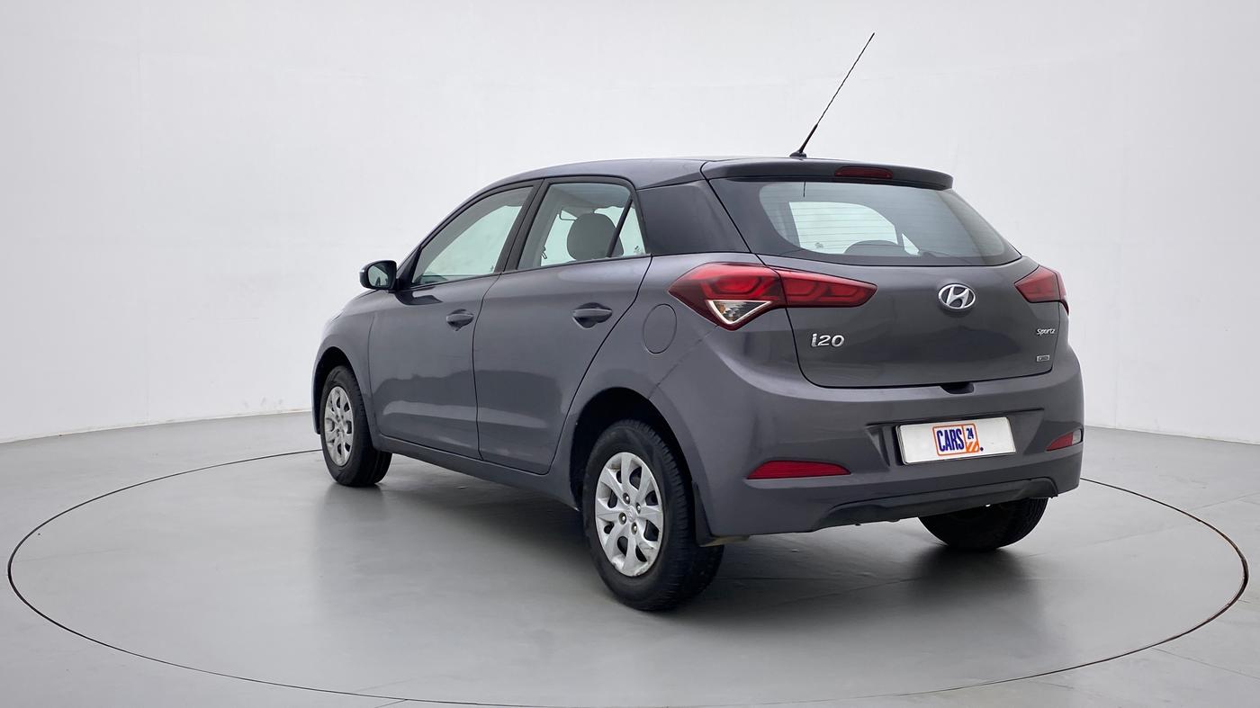 2017 Hyundai Elite i20 SPORTZ 1.4, Diesel, Manual, 90,786 km, Left Back Diagonal