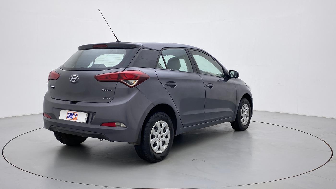 2017 Hyundai Elite i20 SPORTZ 1.4, Diesel, Manual, 90,786 km, Right Back Diagonal