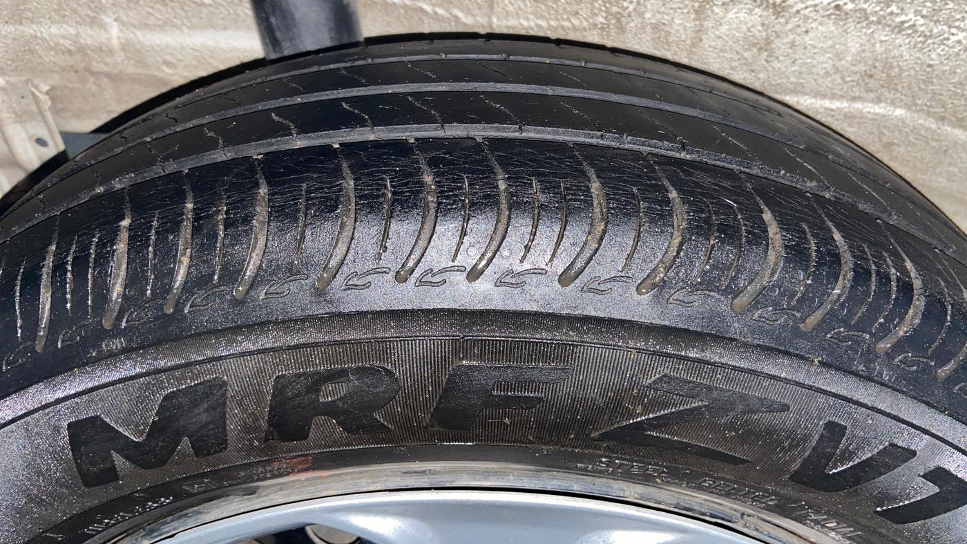 2022 Maruti S PRESSO VXI+, Petrol, Manual, 48,610 km, Right Rear Tyre Tread