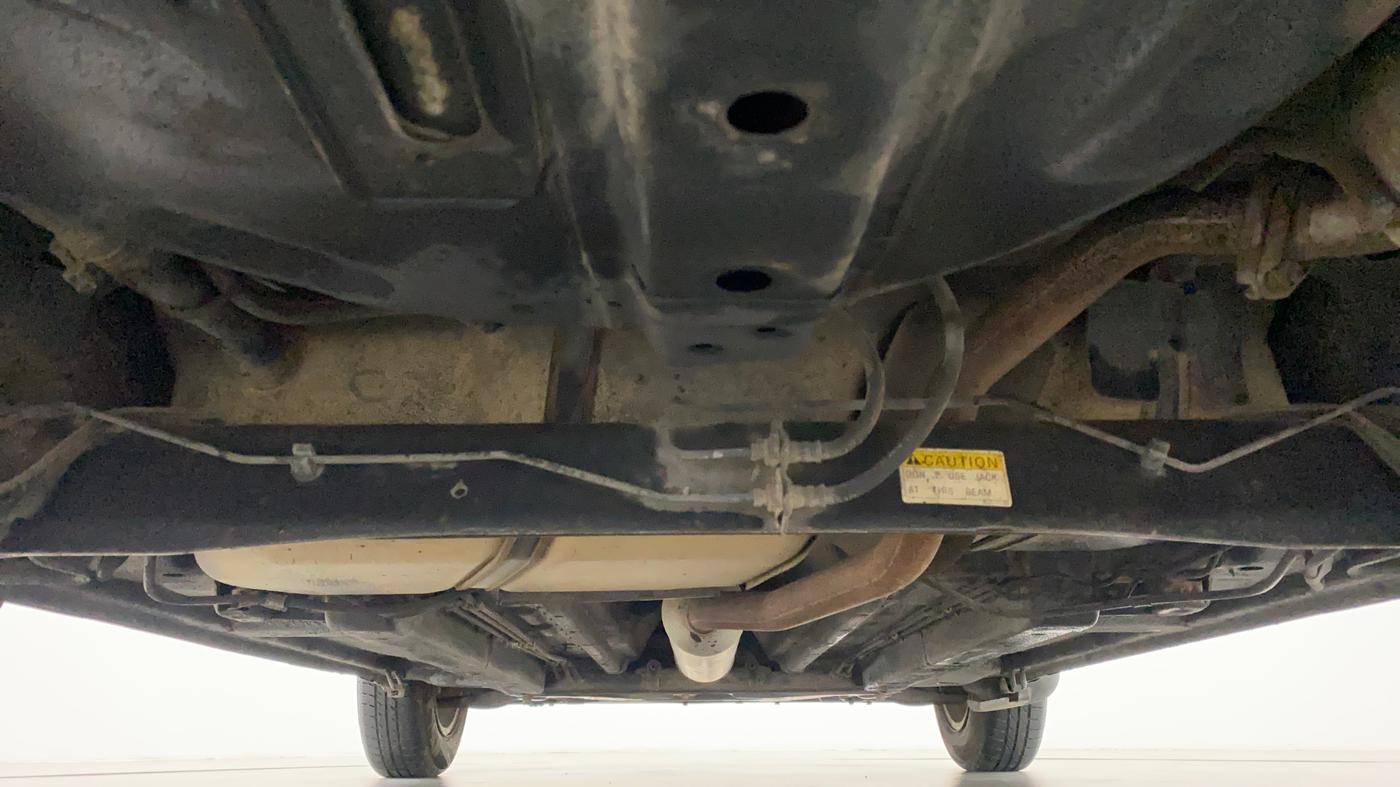 2011 Maruti Ritz ZXI, Petrol, Manual, 75,312 km, Rear Underbody