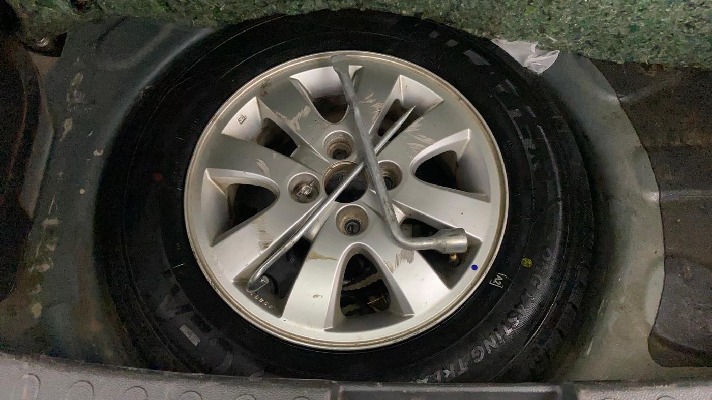 2011 Maruti Ritz ZXI, Petrol, Manual, 75,312 km, Spare Tyre