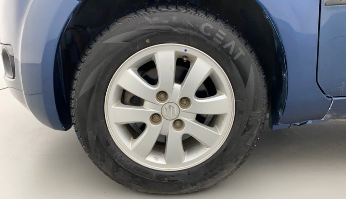2011 Maruti Ritz ZXI, Petrol, Manual, 75,312 km, Left Front Wheel