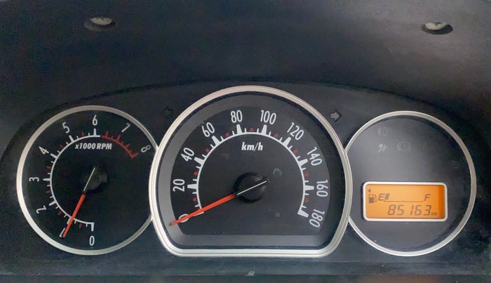 2012 Maruti Alto K10 VXI, CNG, Manual, 85,162 km, Odometer Image