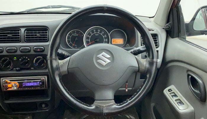 2012 Maruti Alto K10 VXI, CNG, Manual, 85,162 km, Steering Wheel Close Up