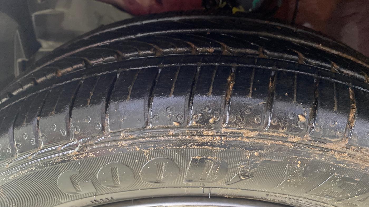 2022 Honda Jazz 1.2L I-VTEC ZX CVT, Petrol, Automatic, 5,216 km, Left Front Tyre Tread